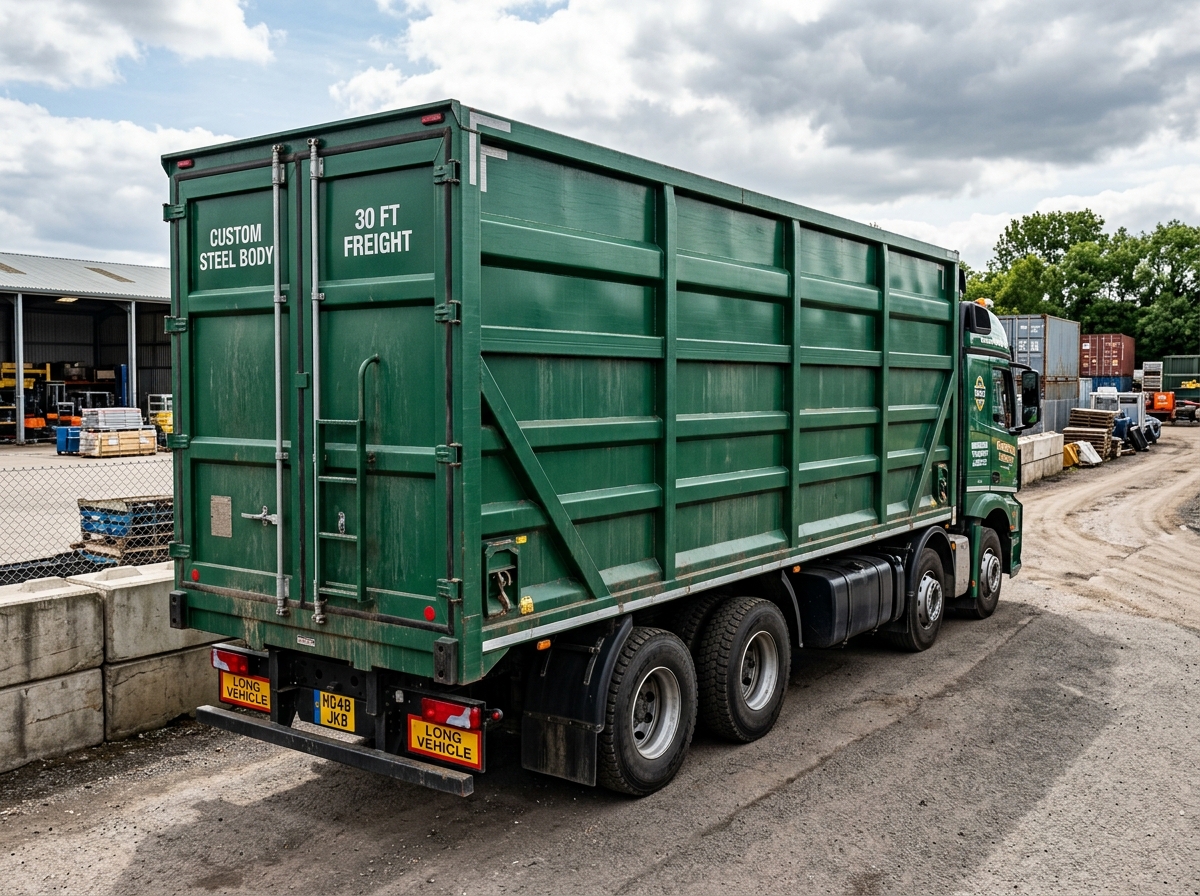 28 Feet Rigid Load Body